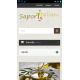 Shop on-line, vista da smartphone, pagina principale