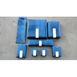 Serie Bicolore blu