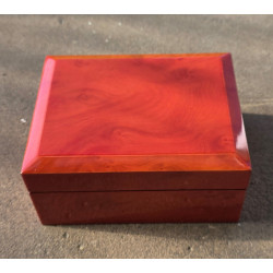 Astuccio in radica per orologio